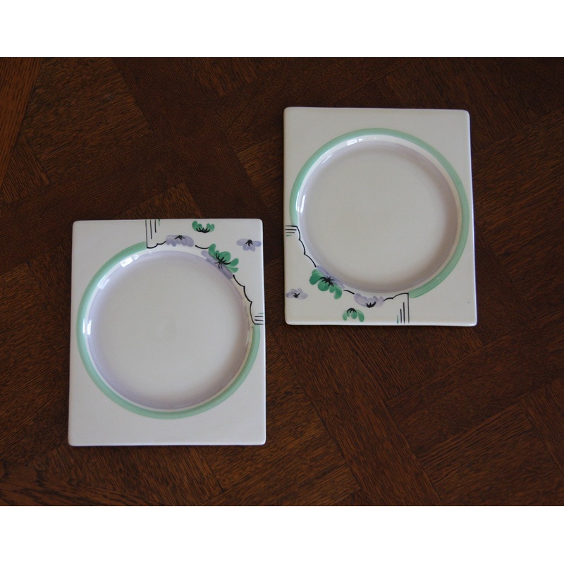 Pair Vintage Royal Staffordshire Plates