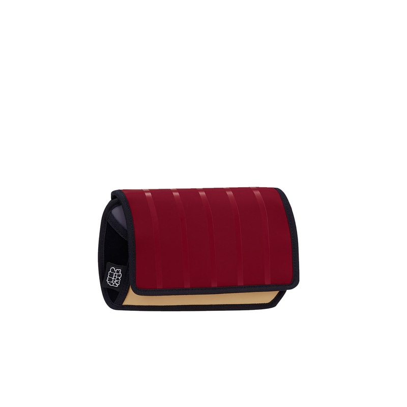 2D Shoulder Bag OUTER STRIPE Red