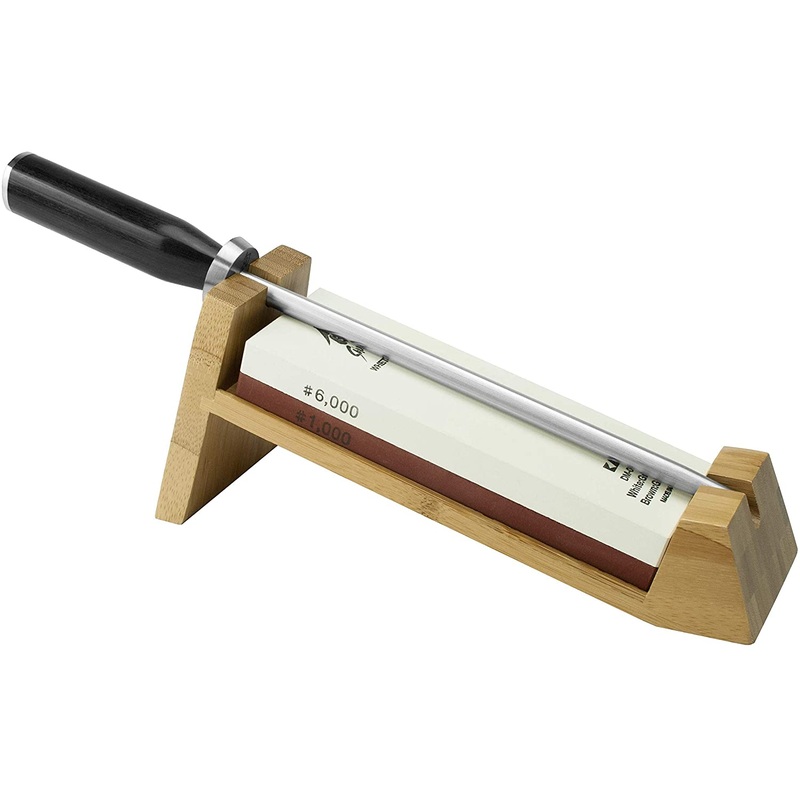 Shun 3 Pc Whetstone Sharpening System w/ Honing Steel