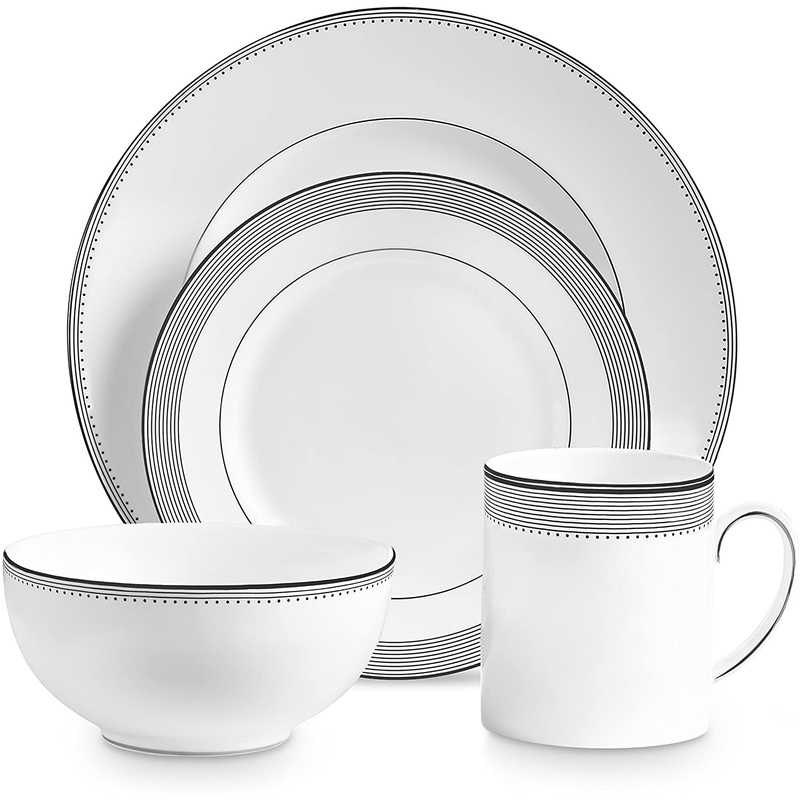 Wedgwood Vera Wang Grosgrain Dinnerware Set, 4 Pc. Placesetting