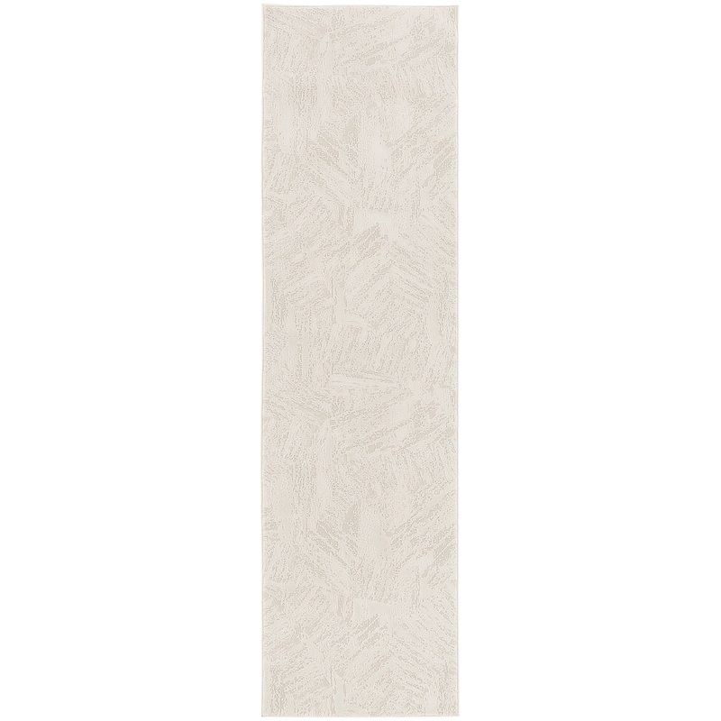 Nourison Desire 2’3″ x 7’6″ Ivory Modern Indoor Rug