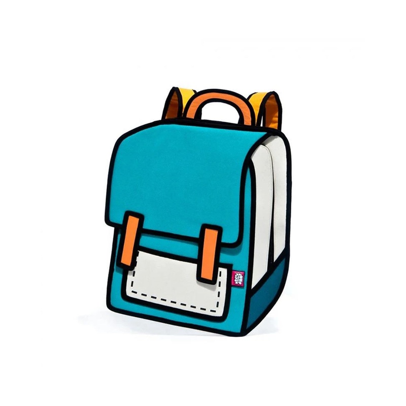 2D Backpack SPACEMAN Pool Green