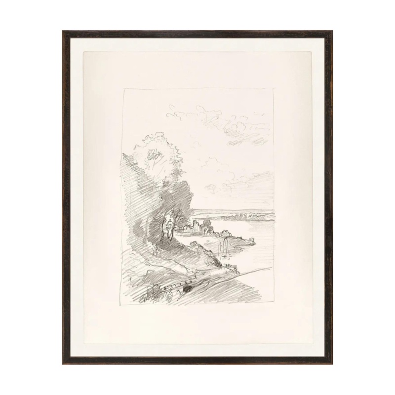 “Harbourside” Framed Art Print