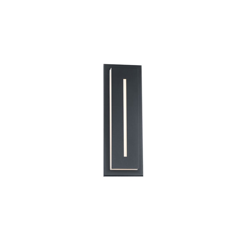 Modern Forms WS-W66216 Midnight 1-lt 16″ Tall LED Outdoor Wall Sconces