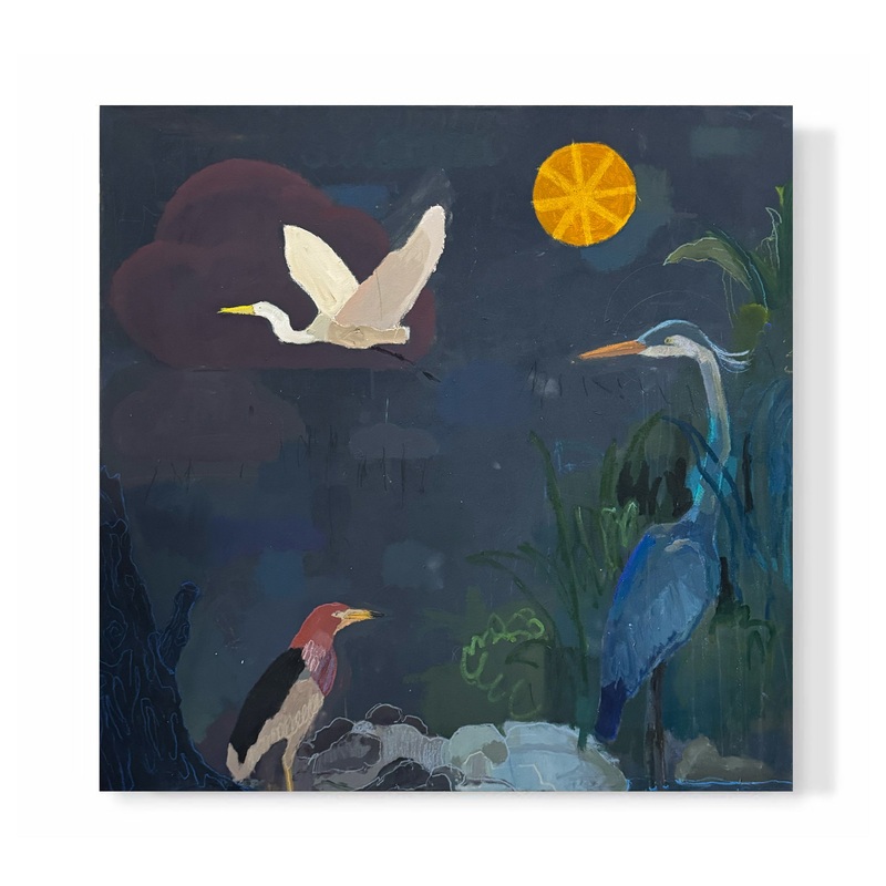 “Three Wild Birds (no. 2)”
