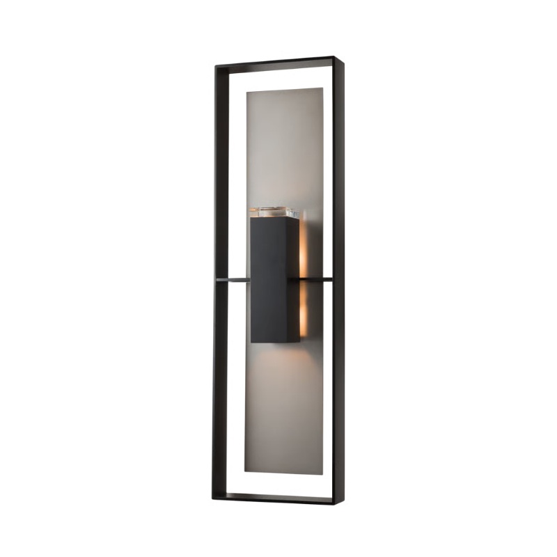 Hubbardton Forge 302667 Shadow Box 2-lt 34″ Tall Outdoor Wall Sconce
