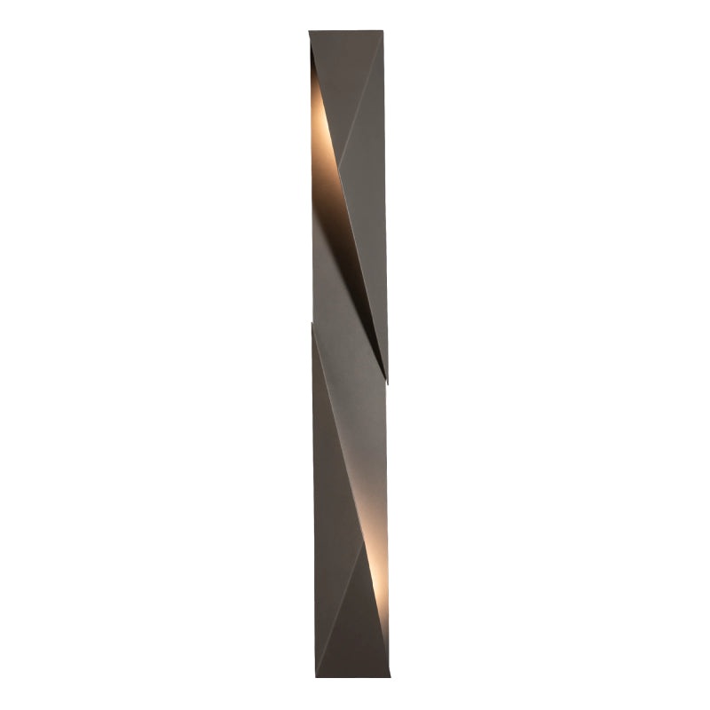 Hubbardton Forge 302044 Carbon 2-lt 62″ Tall Outdoor Wall Sconce