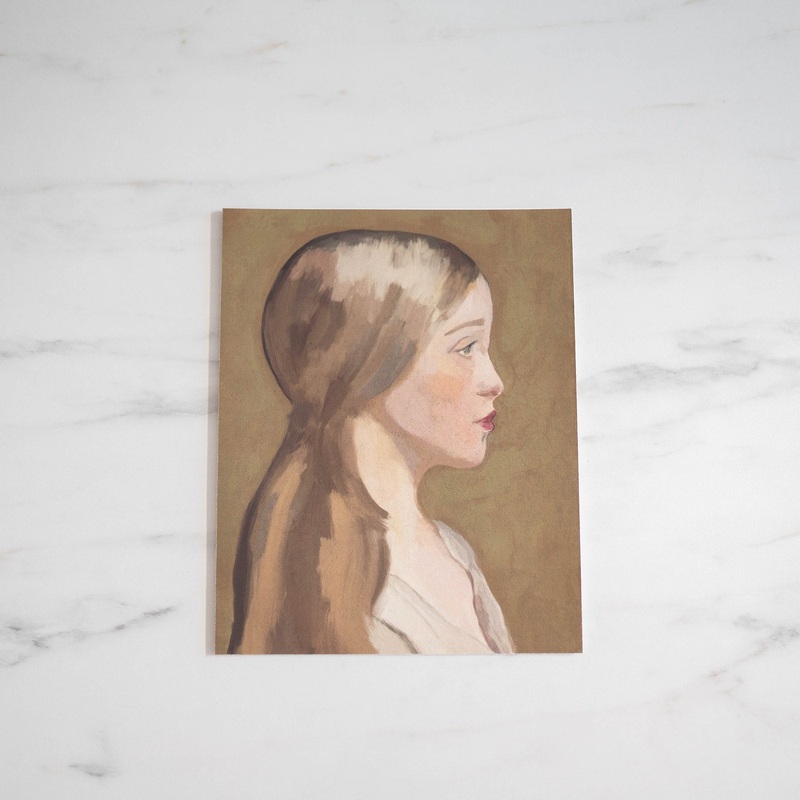 “Portrait of a Daughter” Art Print by Melissa Mary Jenkins