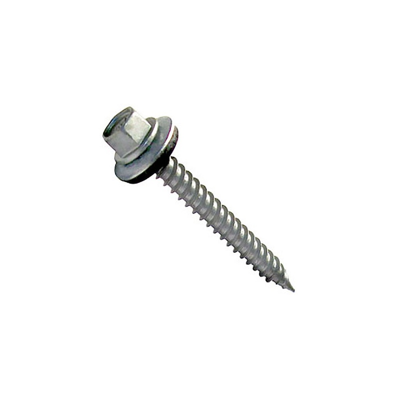 #9 x 1-1/4 in. Wood Screws with EPDM sealing washers for Corrugated Polycarbonate