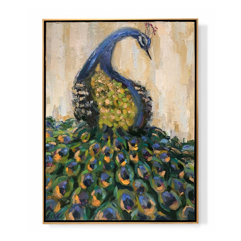 “Mr. Peacock Portrait Sitting No. 3”