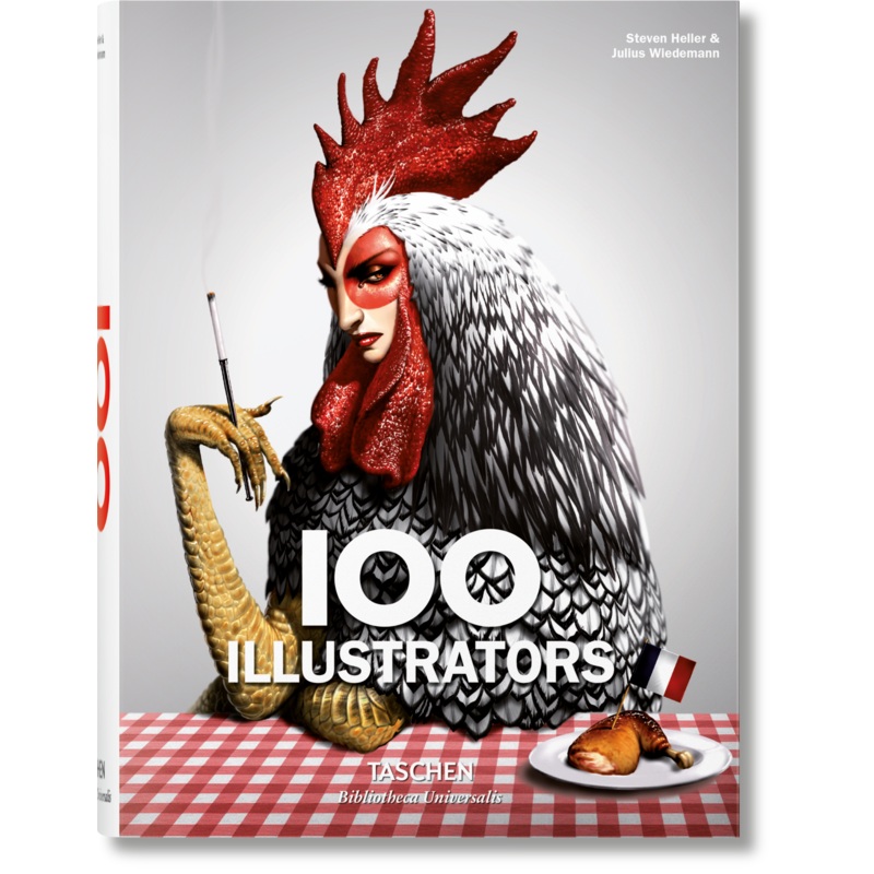 100 Illustrators (German, French, English)