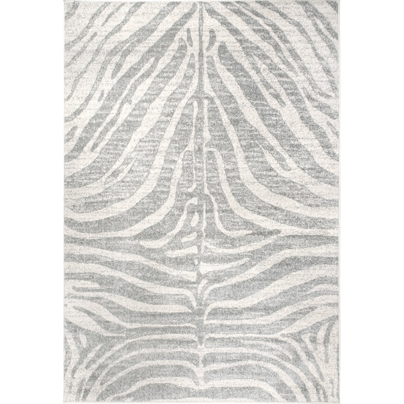 Zebra Stripes Rug | Grey