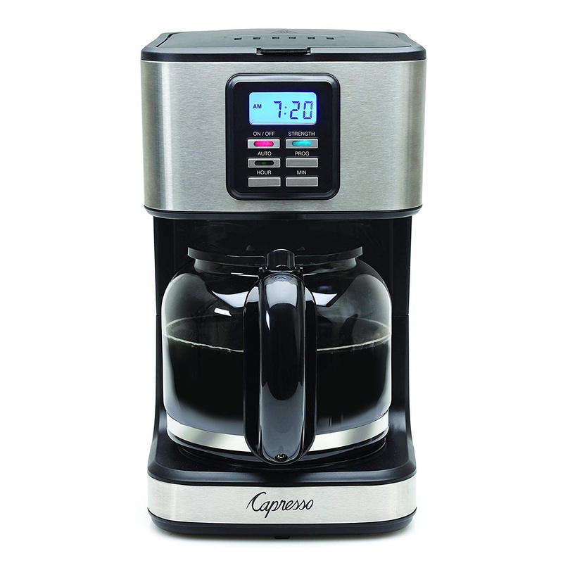 Capresso 427.05 SG220  12-Cup Glass Carafe Stainless Steel Coffee Maker