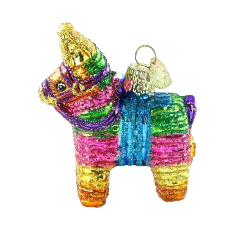 Old World Christmas Pinata Glass Blown Ornament