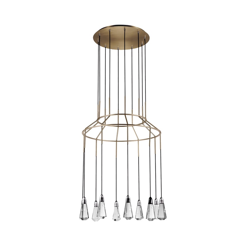 10 Carat LED Round Chandelier