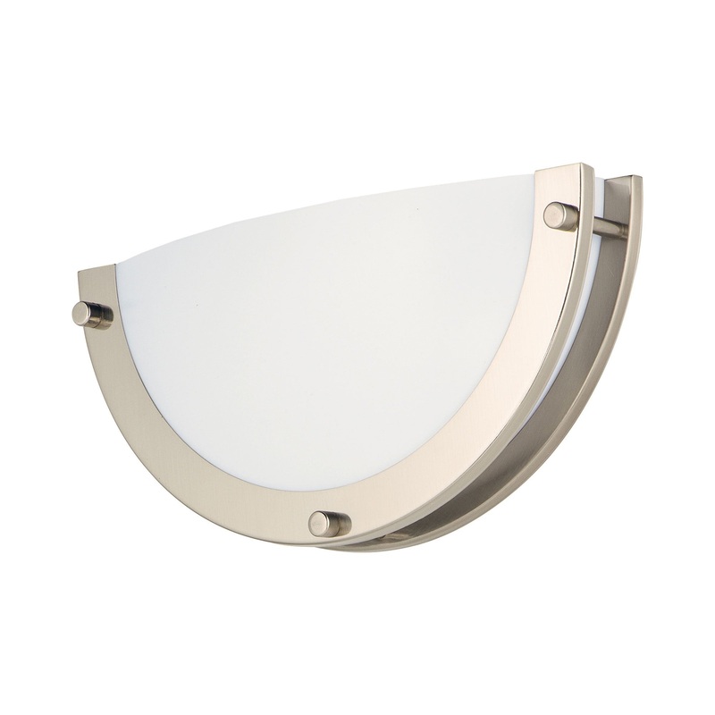 Linear Semi-Circle LED Wall Light