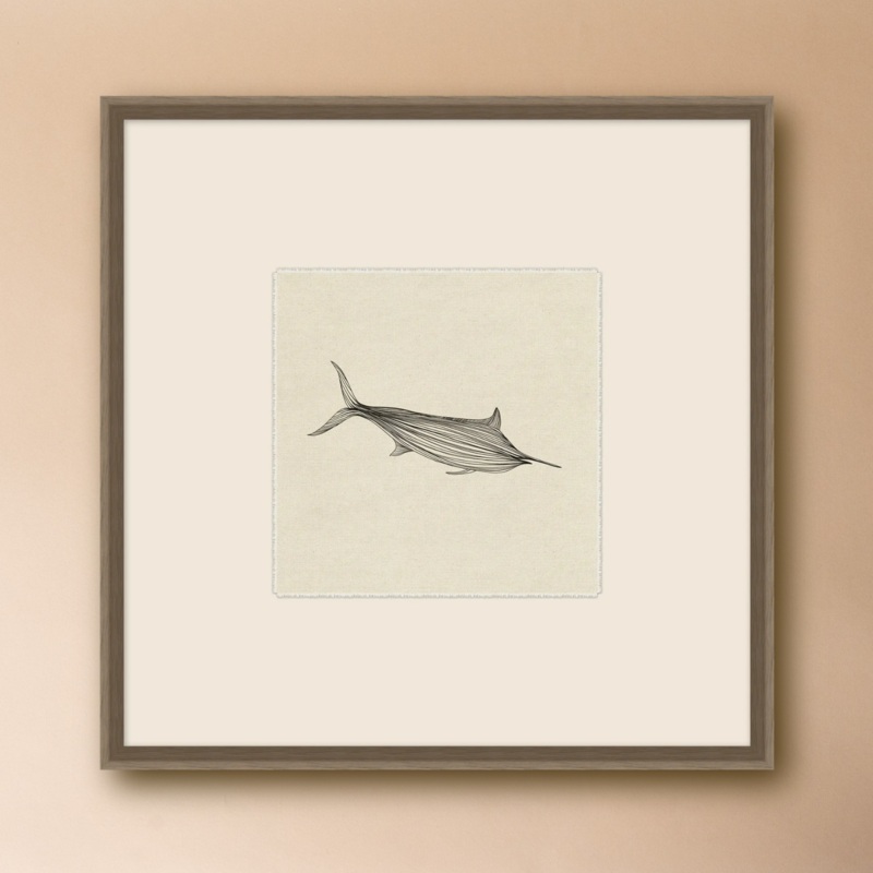 “Fishing Line II” Framed Art Print