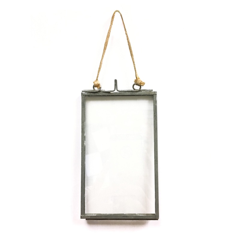Zinc Glass Frame – Vertical