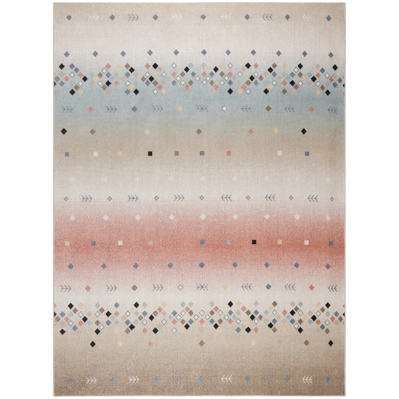 Nourison Washable Decor Multicolor Bohemian Indoor Rug WSD02