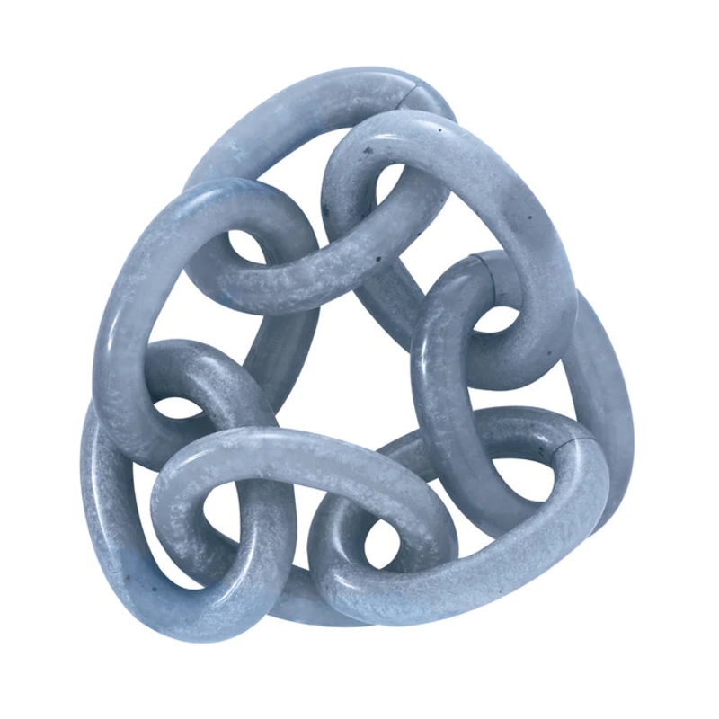 Bodrum Chain Link Napkin Rings, Set/4