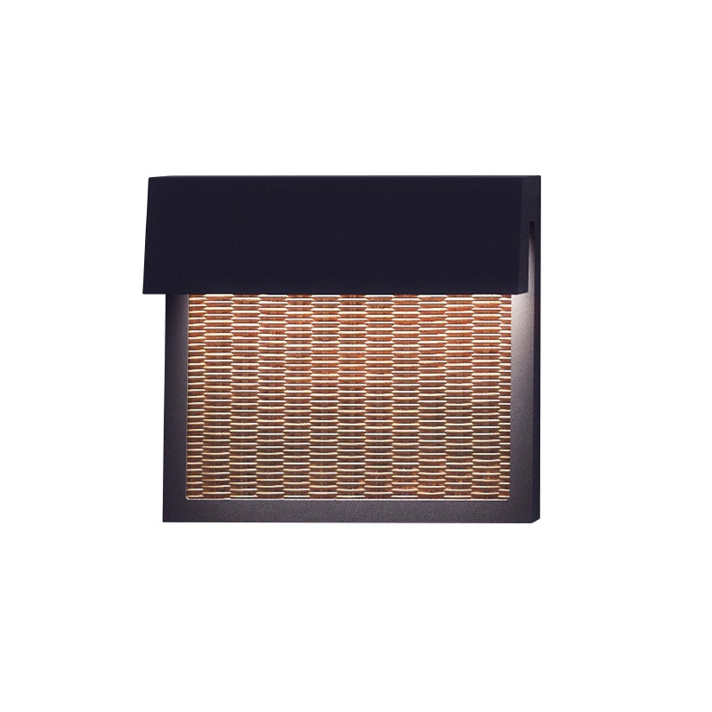 Bover Sisal A/01 1-lt 13″ LED Outdoor Wall Sconce with Fiber