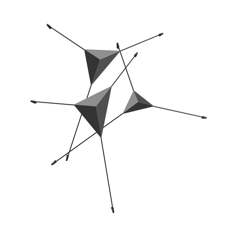 Abstract Cluster LED Ceiling/Wall Light