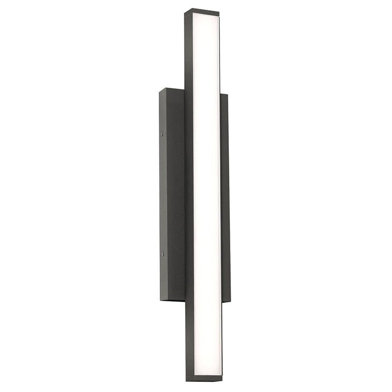 AFX GLEW0524L30UD-BB GLEW Series Gale 1-lt 24″ Tall LED Outdoor Sconce, Not Dimmable