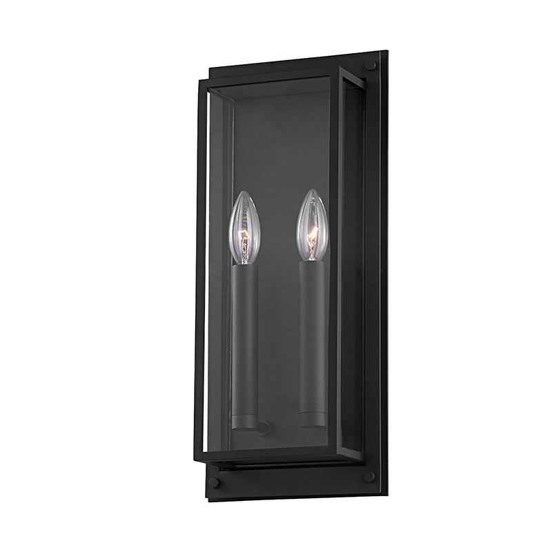 Troy B9102 Winslow 2-lt 18″ Tall Outdoor Wall Sconce