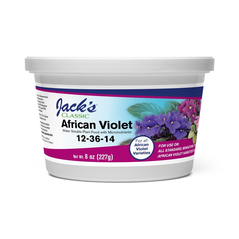 Jack’s Classic 12-36-14 African Violet Water Soluble Plant Food, 8 oz