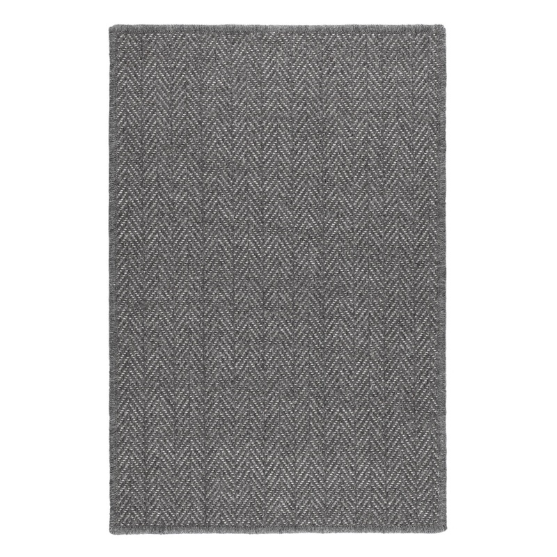 Piper Woven Wool Custom Rug | Shale