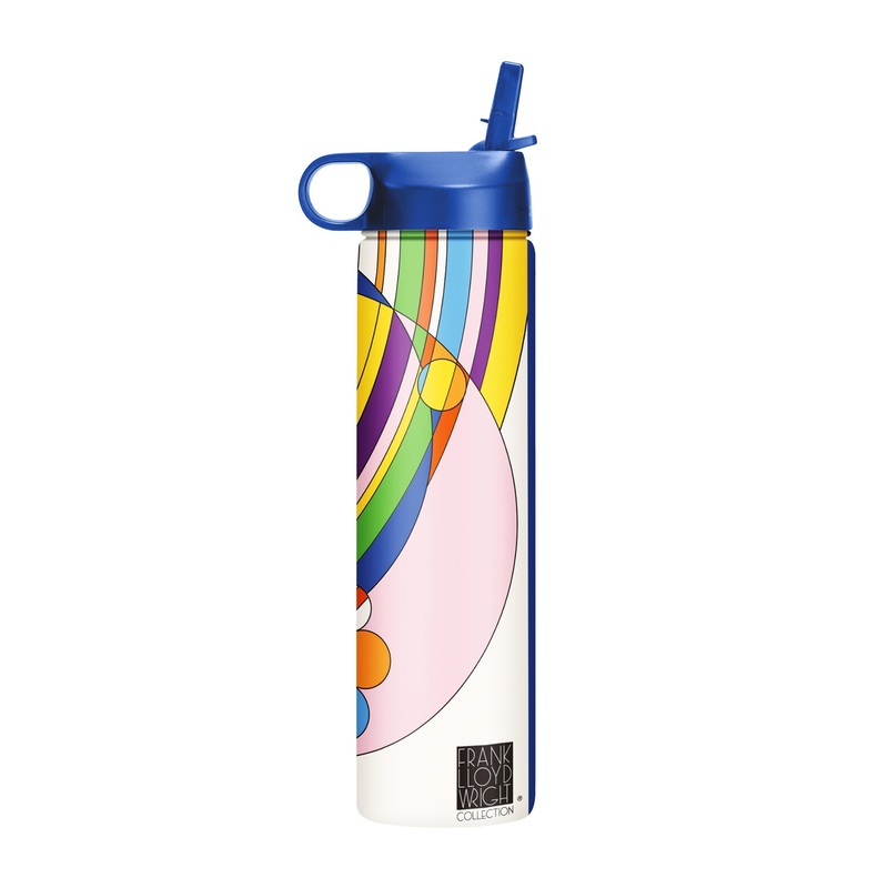 24 oz Water Bottle – Frank Lloyd Wright “March Balloons”
