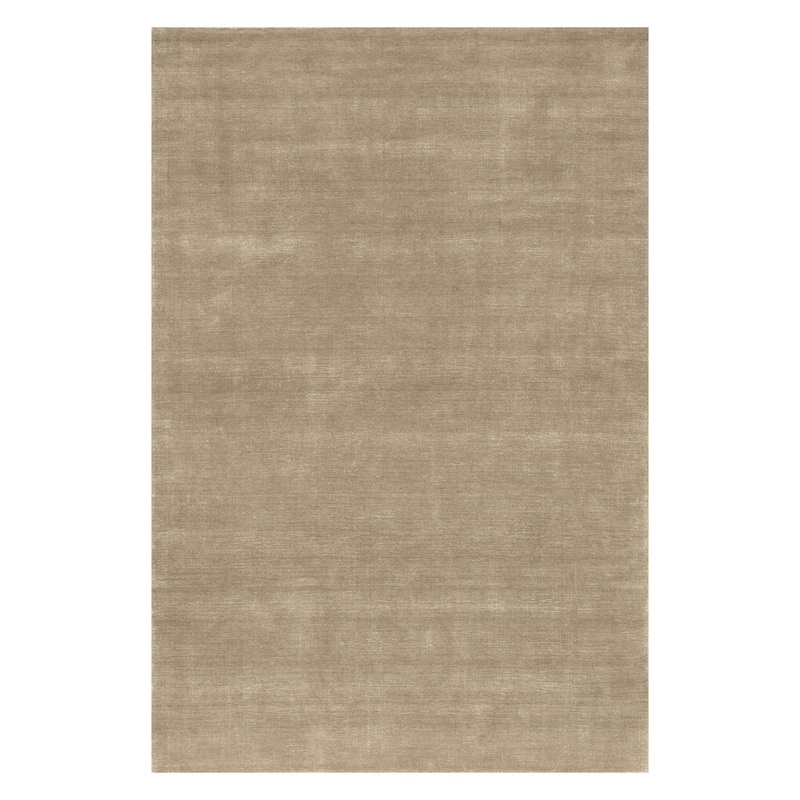 Arrel Speckled Wool-Blend Rug | Fawn