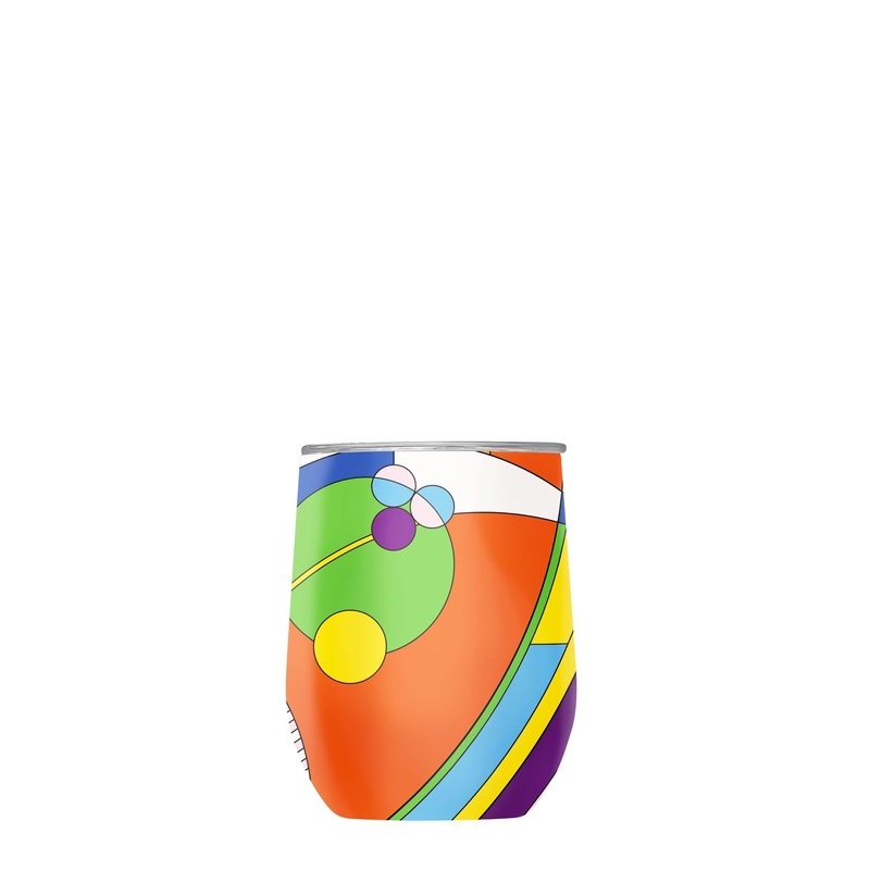 12 oz Stemless Wine Tumbler – Frank Lloyd Wright “March Balloons”