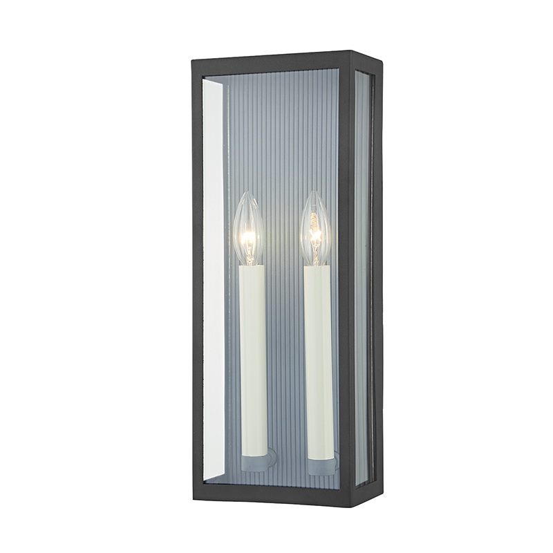 Troy B1032 Vail 2-lt 17″ Tall Outdoor Wall Sconce
