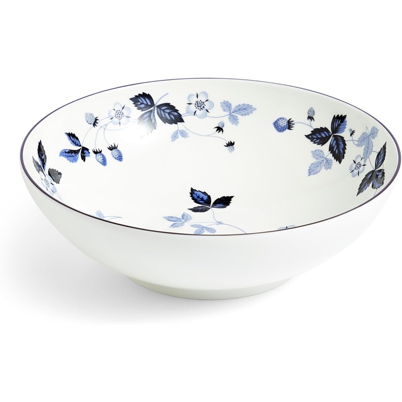 Wedgwood Wild Strawberry Inky Blue Cereal Bowl 18cm 7in