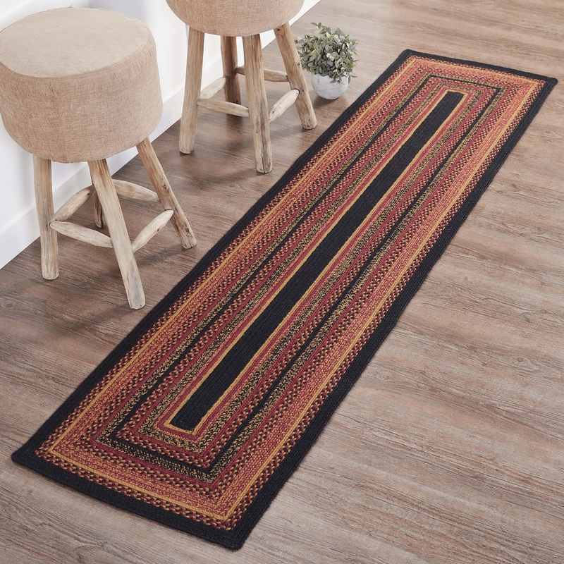 Heritage Farms Jute Rug/Runner Rect w/ Pad 24×96
