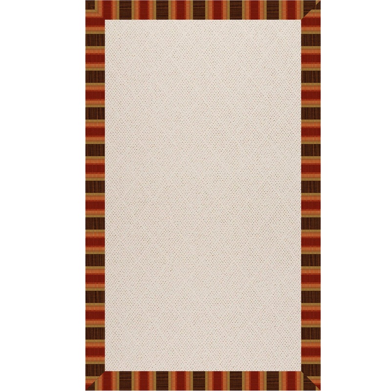 Zoe-White Wicker Saffron Multi