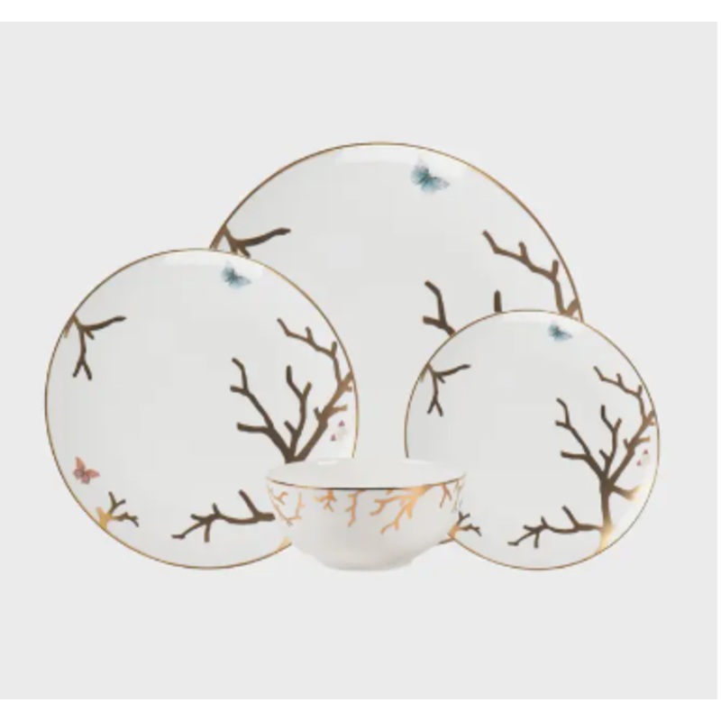 Aurelia Flutter Dinnerware – 16 Pc/ Service For 4