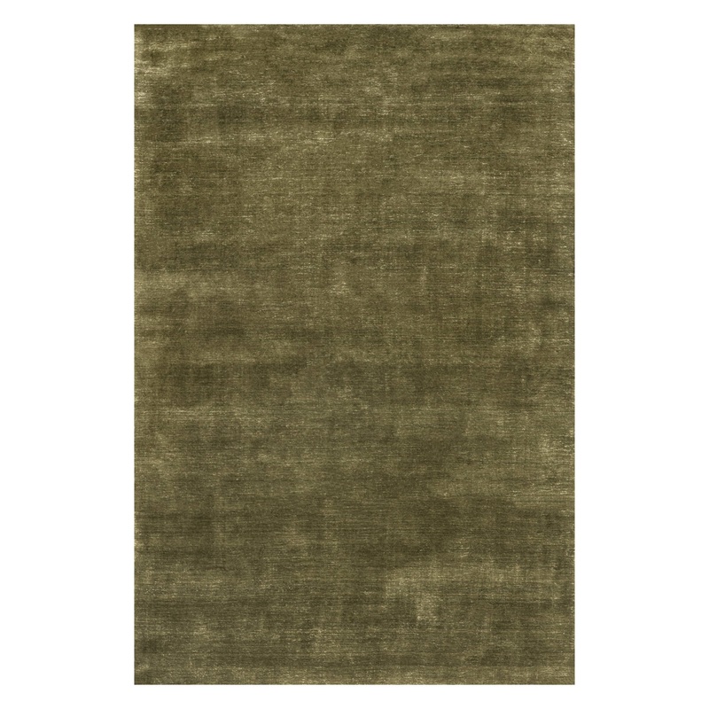 Arrel Speckled Wool-Blend Rug | Verdant Green