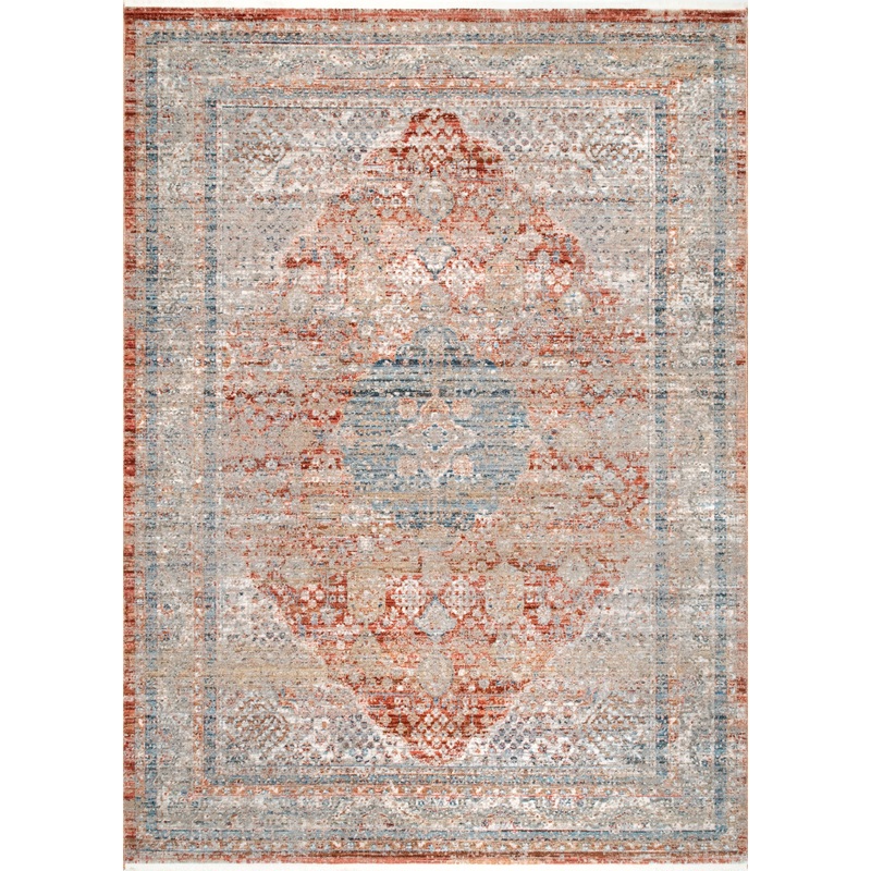 Withered Wreath Rug | Grey