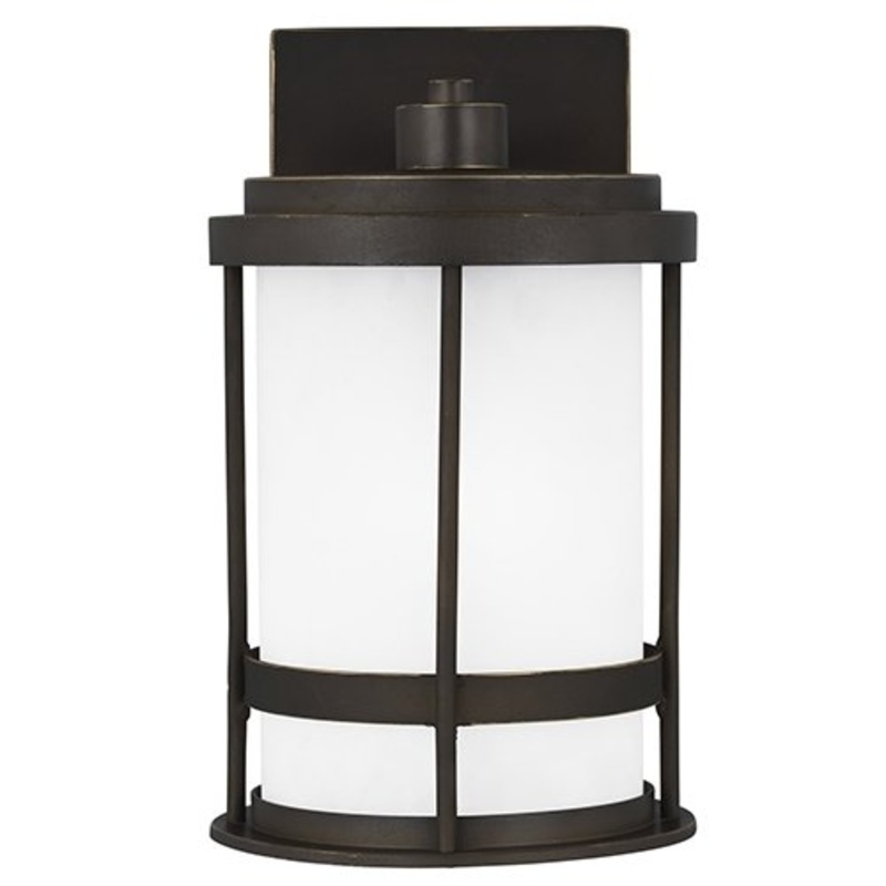 Generation 8590901D Wilburn 1-lt 6″ Outdoor Wall Lantern