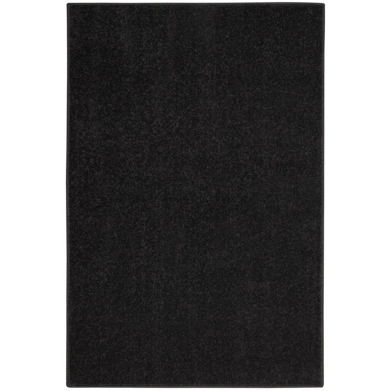 Nourison Essentials Black Outdoor Rug