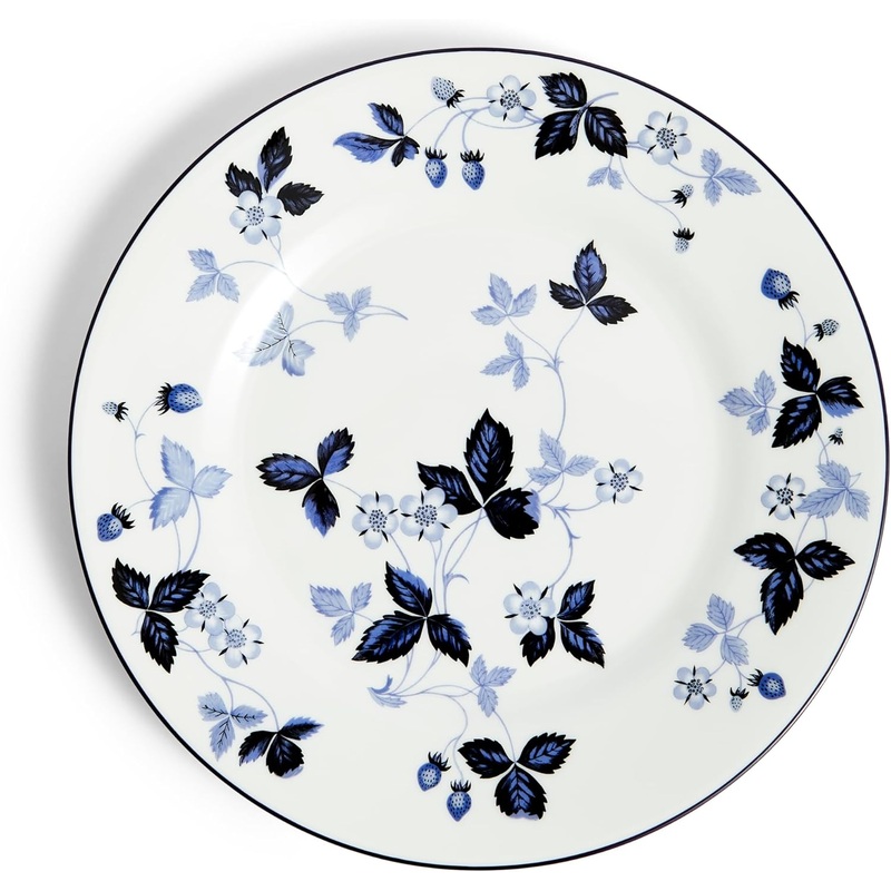 Wedgwood Wild Strawberry Inky Blue Salad Plate 20.6cm 8.1in