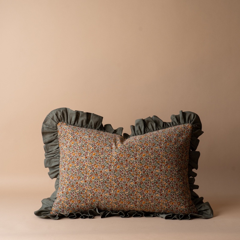 Hana Ruffle Pillow Cover